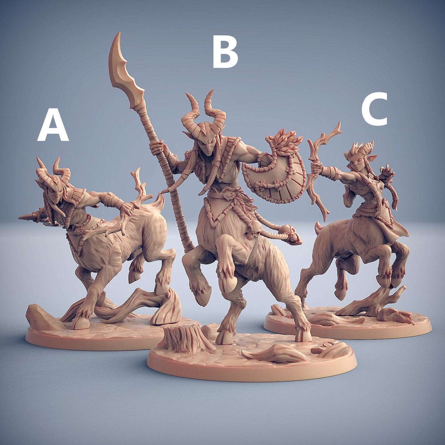 Cervitaurs | Centaurs | Large | 32mm | Artisan Guild | Arverian Woodkeepers