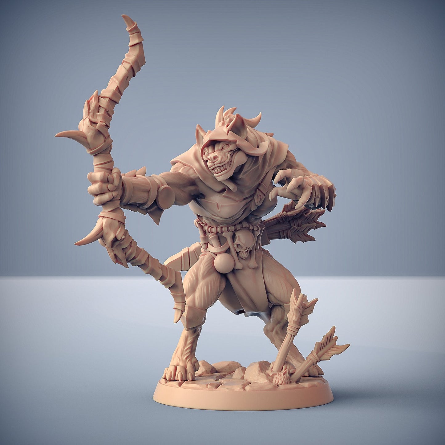 Bonegnasher Gnolls | Medium | 32mm | Artisan Guild | Bonegnasher Gnolls