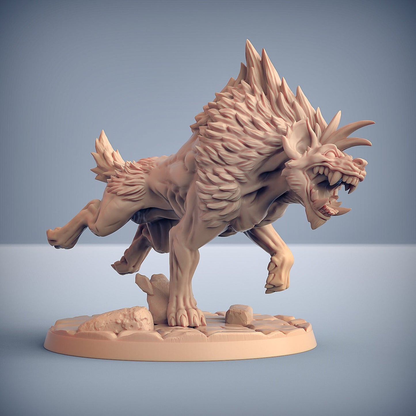 Hyenafiend Rider | Large | 32mm | Artisan Guild | Bonegnasher Gnolls