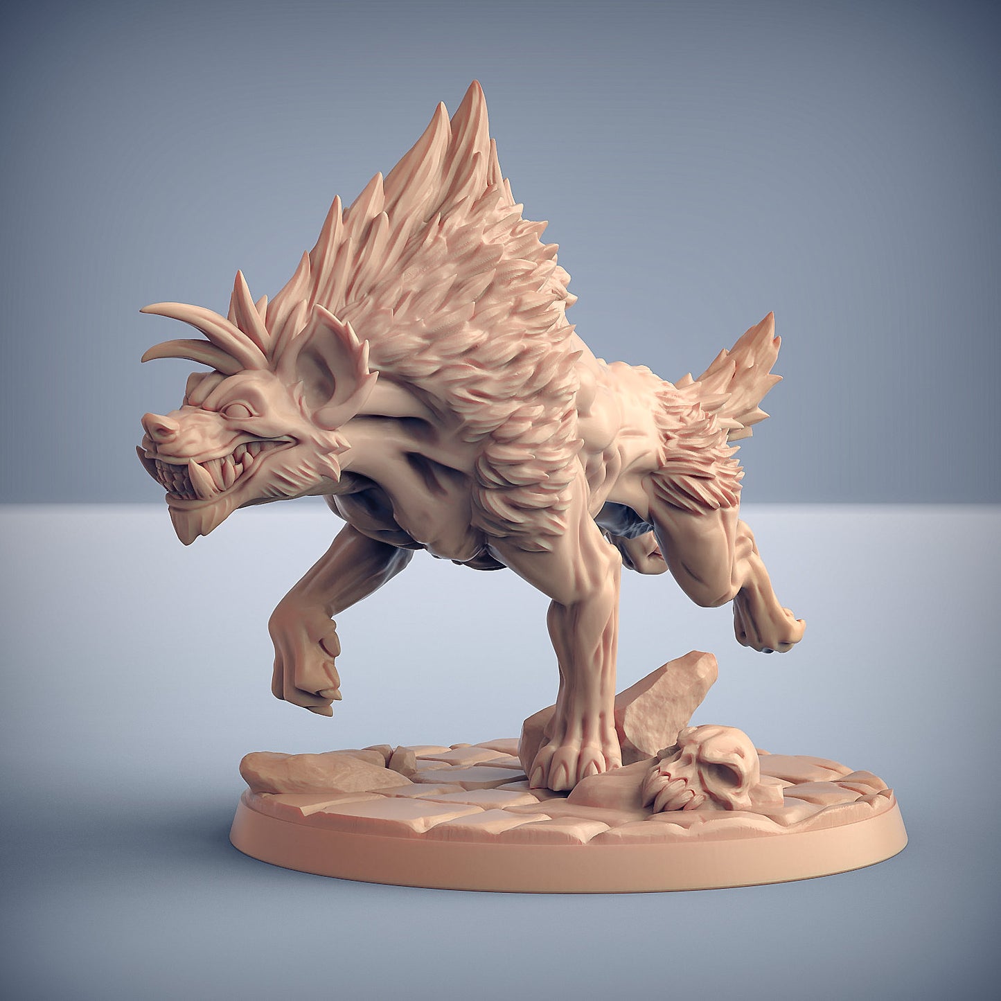 Hyenafiend Rider | Large | 32mm | Artisan Guild | Bonegnasher Gnolls