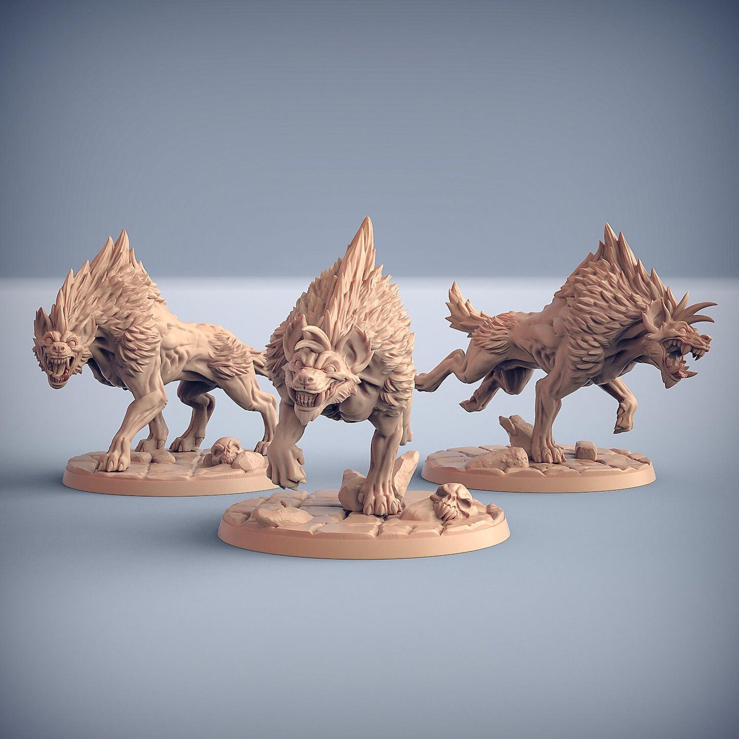 Hyenafiend Rider | Large | 32mm | Artisan Guild | Bonegnasher Gnolls