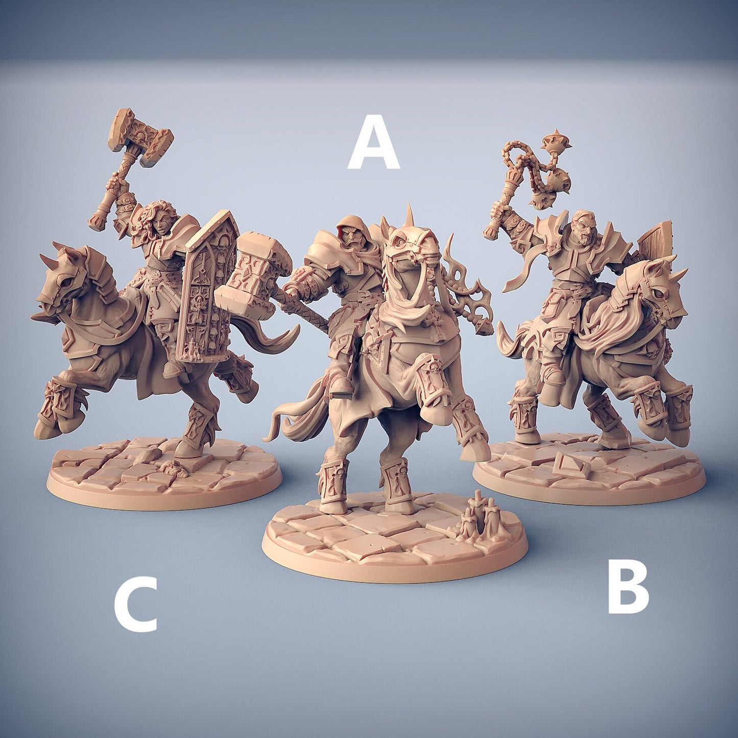 Cavalry | Large | 32mm | Artisan Guild | Requiem Brotherhood