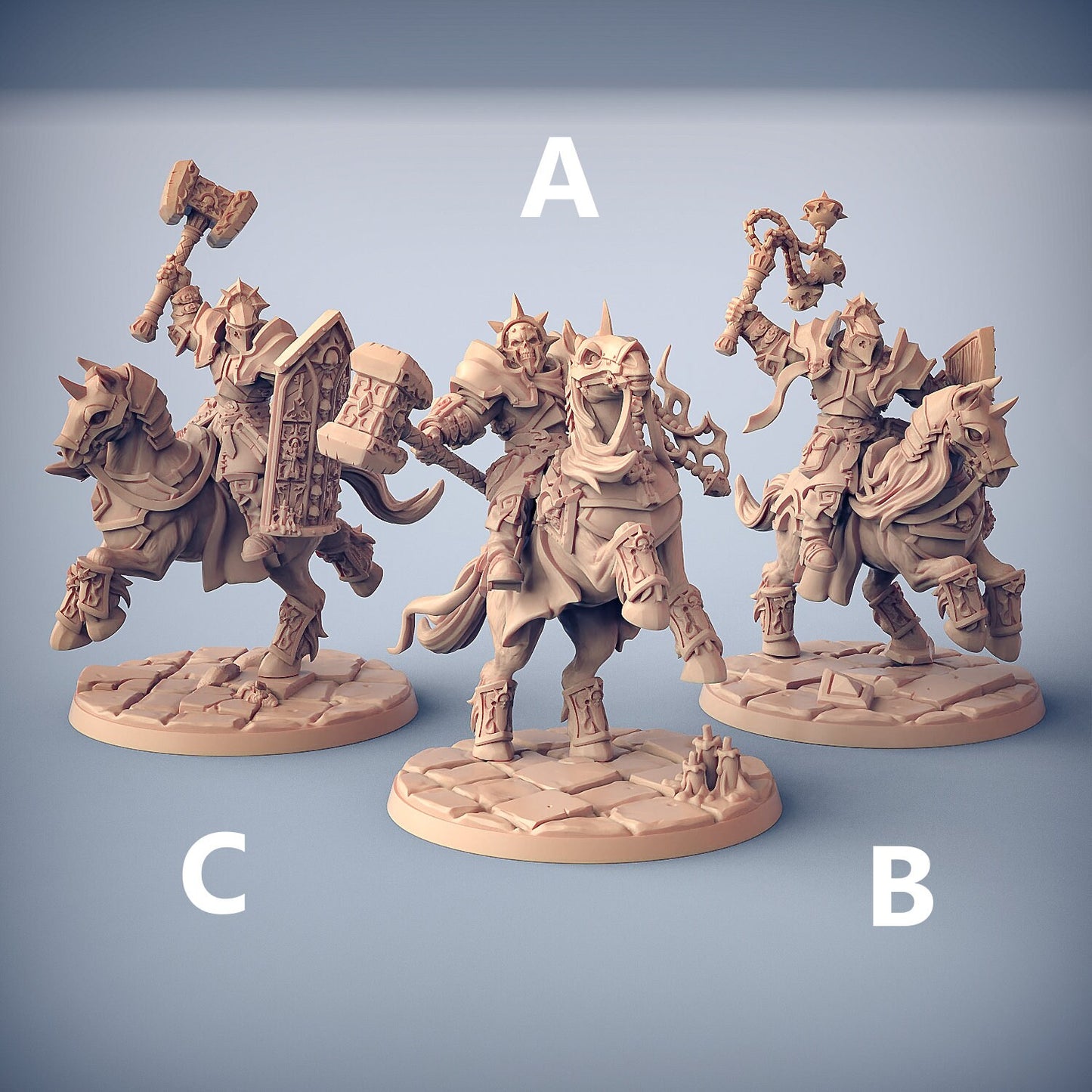 Cavalry | Large | 32mm | Artisan Guild | Requiem Brotherhood