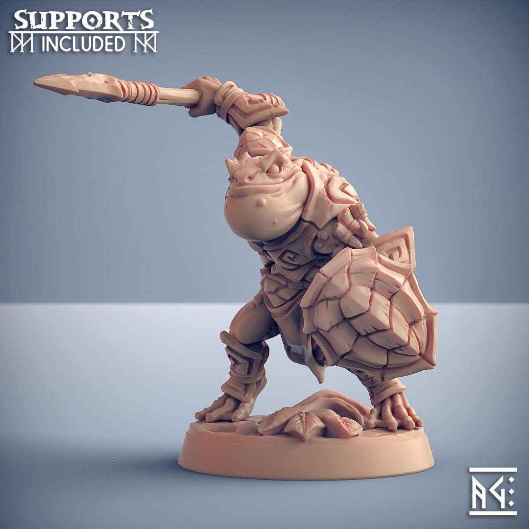 Gurunda | Lizardfolk | Frogfolk | Medium | 32mm | Artisan Guild | Swamp Gurunda