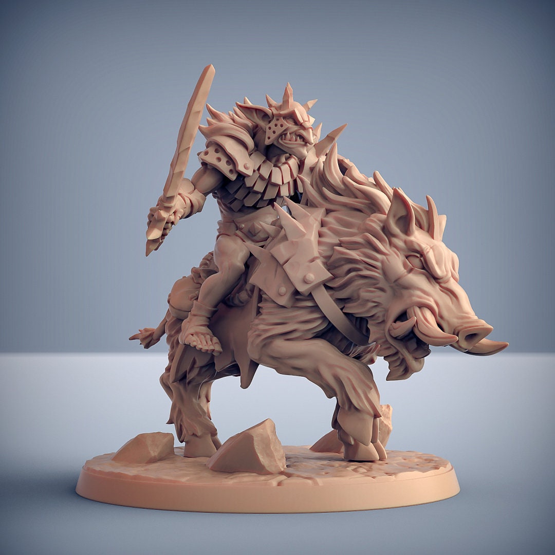Razorbeast Riders | Large | 32mm Scale | Artisan Guild