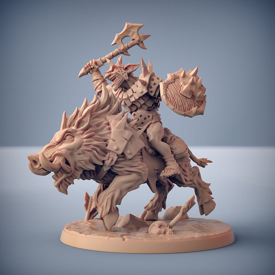 Razorbeast Riders | Large | 32mm Scale | Artisan Guild