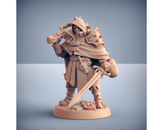 Aaron Blacksparrow | 32mm Scale | Medium | Thieves Guild | Artisan Guild