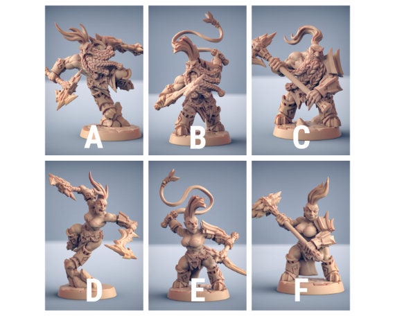 Dumlok Flameseekers | Medium | 32mm | Artisan Guild