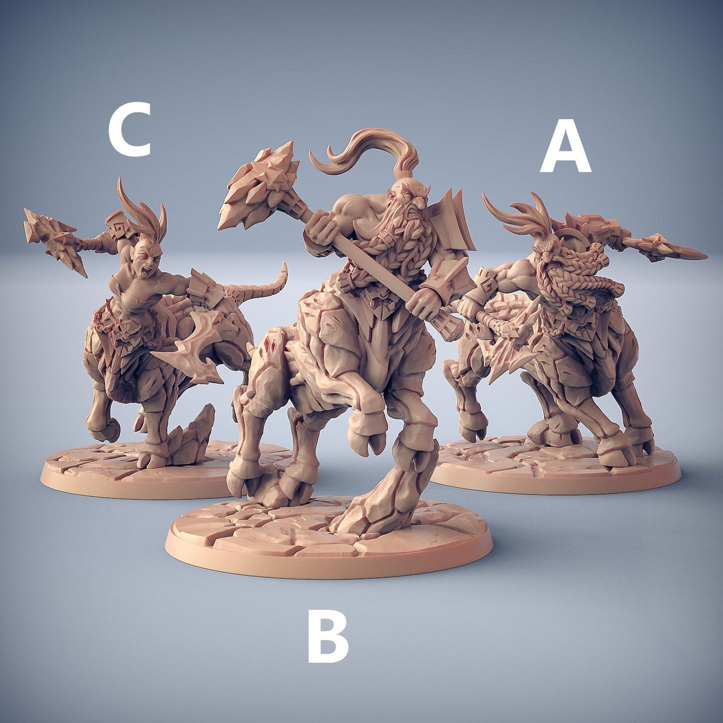 Dumloktaurs | Dwarven Centaurs | Large | Artisan Guild | Dumlok Flameseekers