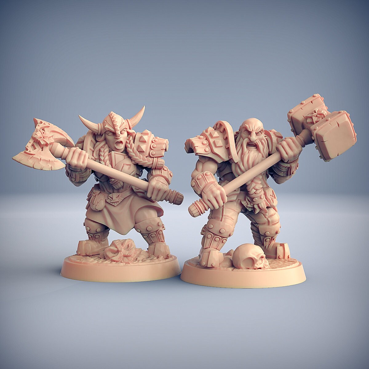 Dwarven Defenders | Medium | 32mm | Artisan Guild | Dumlok Flameseekers