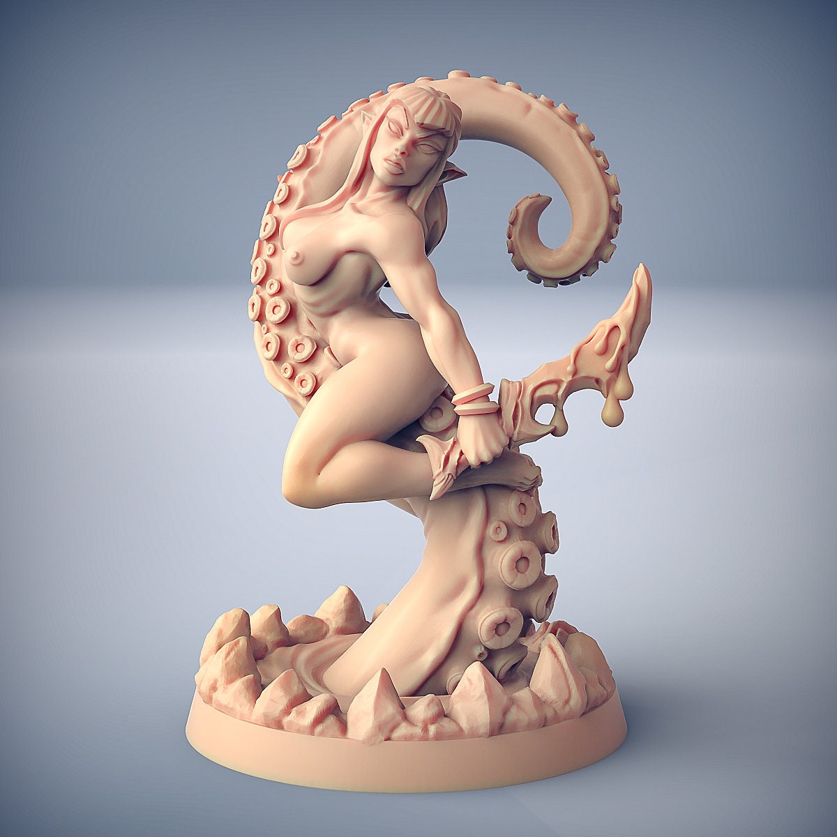 Zixrya | 2 Styles | Mindflayer Pinup | Medium | Artisan Guild | Depth Ones