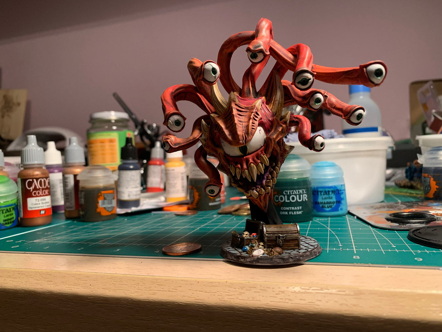 Xantaras | Eye Tyrant | 32mm | 50mm Base | Artisan Guild | Depth Ones