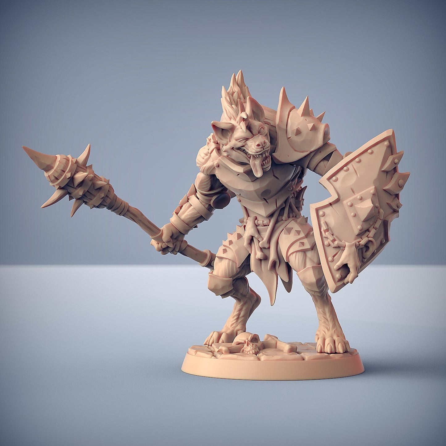 Bonegnasher Gnolls | Medium | 32mm | Artisan Guild | Bonegnasher Gnolls