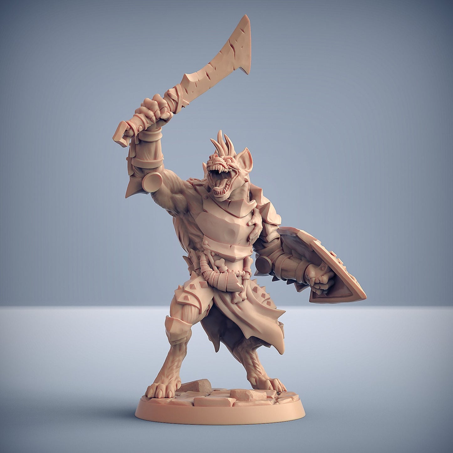 Bonegnasher Gnolls | Medium | 32mm | Artisan Guild | Bonegnasher Gnolls