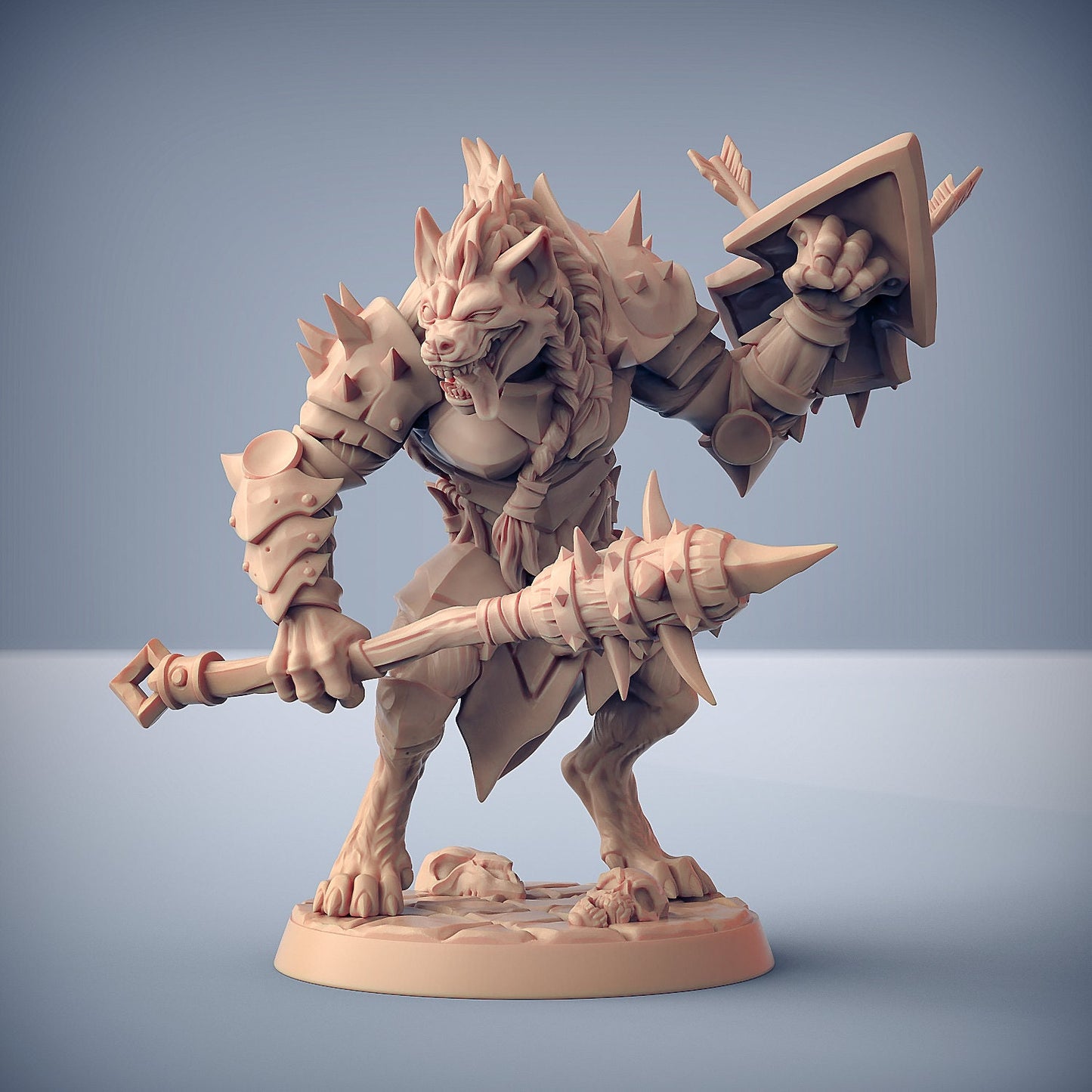 Bonegnasher Gnolls | Medium | 32mm | Artisan Guild | Bonegnasher Gnolls