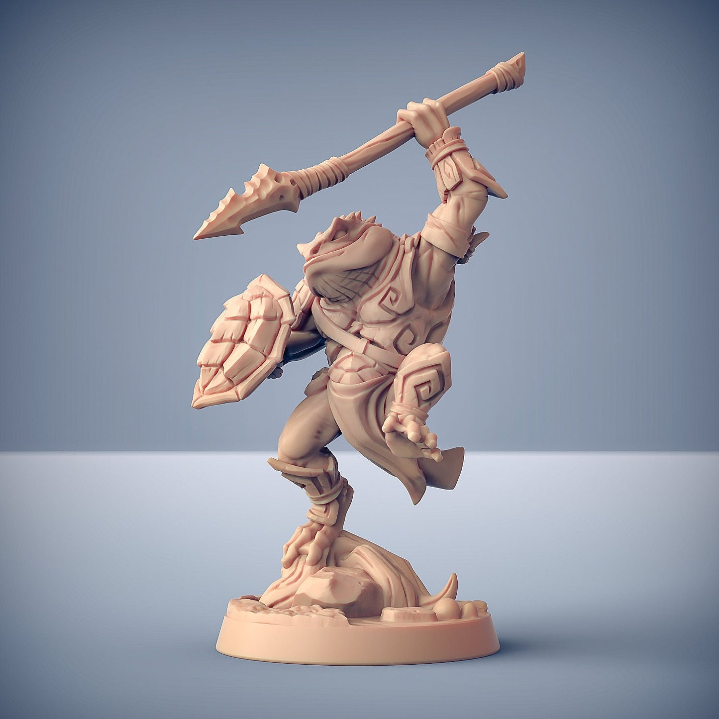 Gurunda | Lizardfolk | Frogfolk | Medium | 32mm | Artisan Guild | Swamp Gurunda