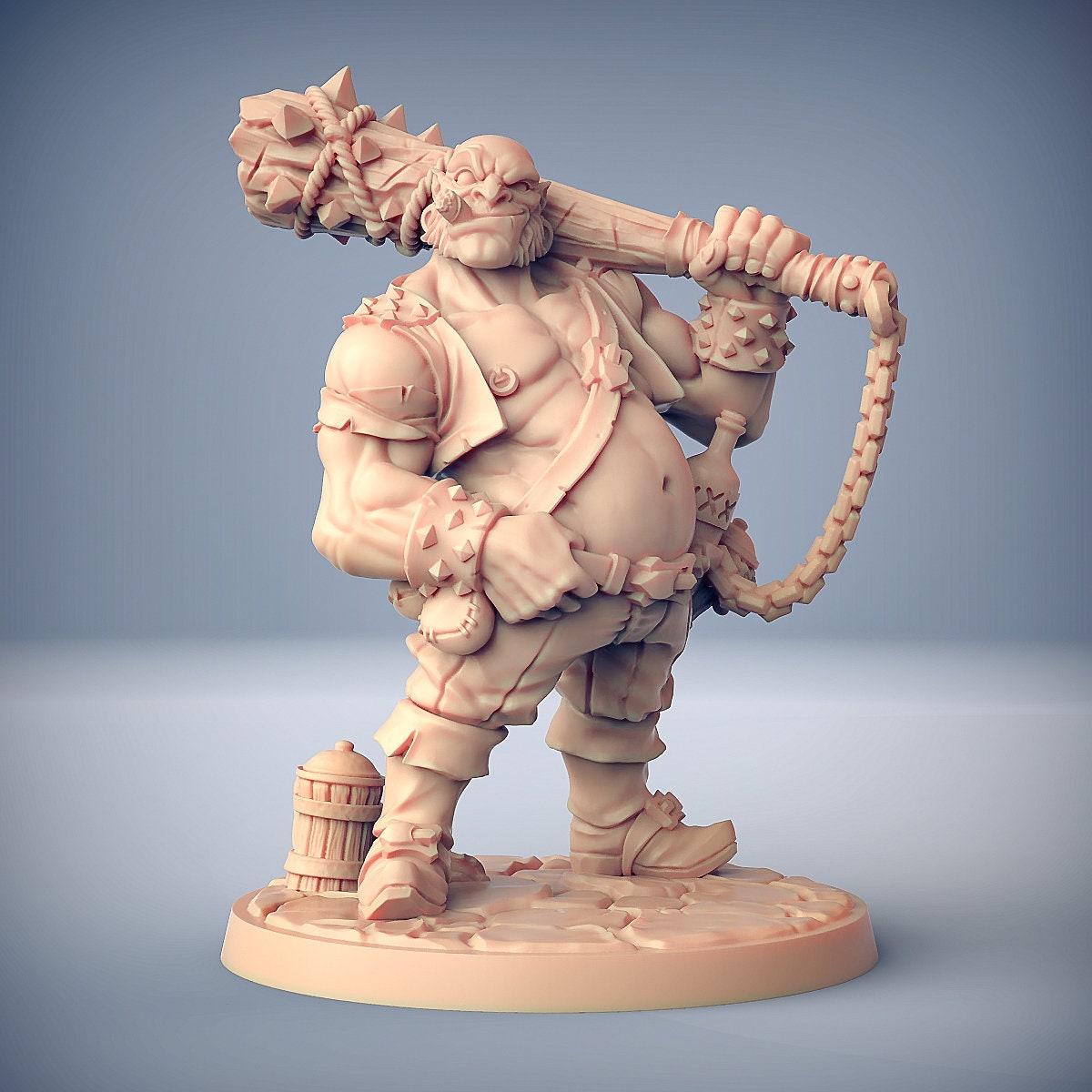 Dunn | Half-Ogre | Large | 32mm Scale | Medium | Artisan Guild