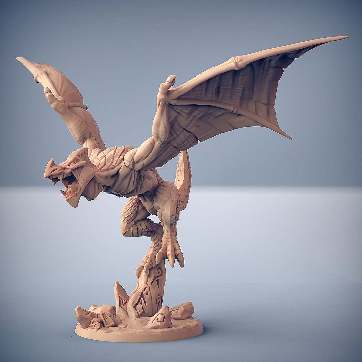 Sky Terror | 2 Variations | Lizardfolk | 32mm | 50mm Base | Artisan Guild | Goldmaw Lizards