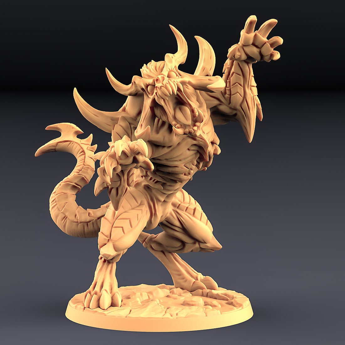 Ildamos on Infernal Mount | Huge | 32mm | Artisan Guild | Abyss Demons