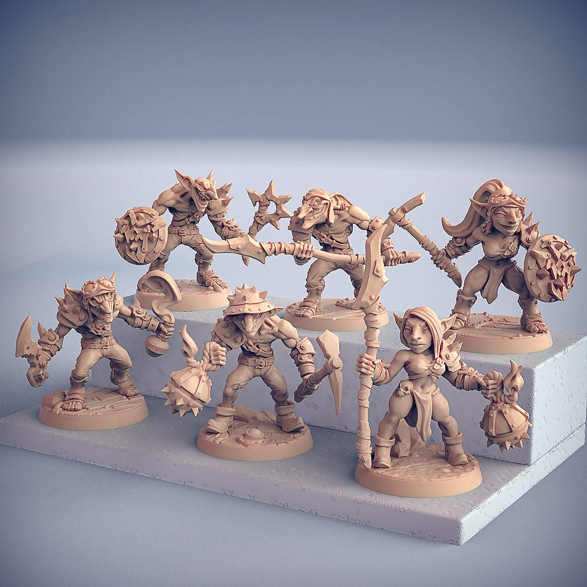 Sparksoot Goblins | Medium | 32mm | Artisan Guild | Sparksoot Goblins