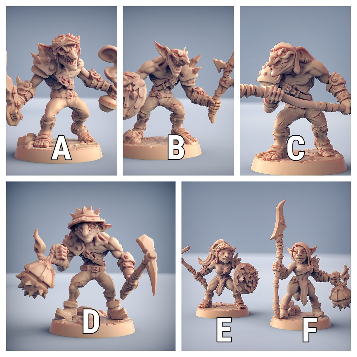 Sparksoot Goblins | Medium | 32mm | Artisan Guild | Sparksoot Goblins