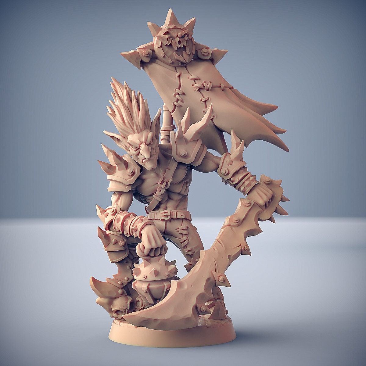 Dzwingo the Tallest | Goblin Leader | Medium | 32mm | Artisan Guild | Sparksoot Goblins