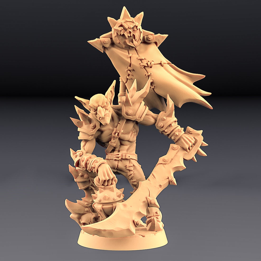 Dzwingo the Tallest | Goblin Leader | Medium | 32mm | Artisan Guild | Sparksoot Goblins