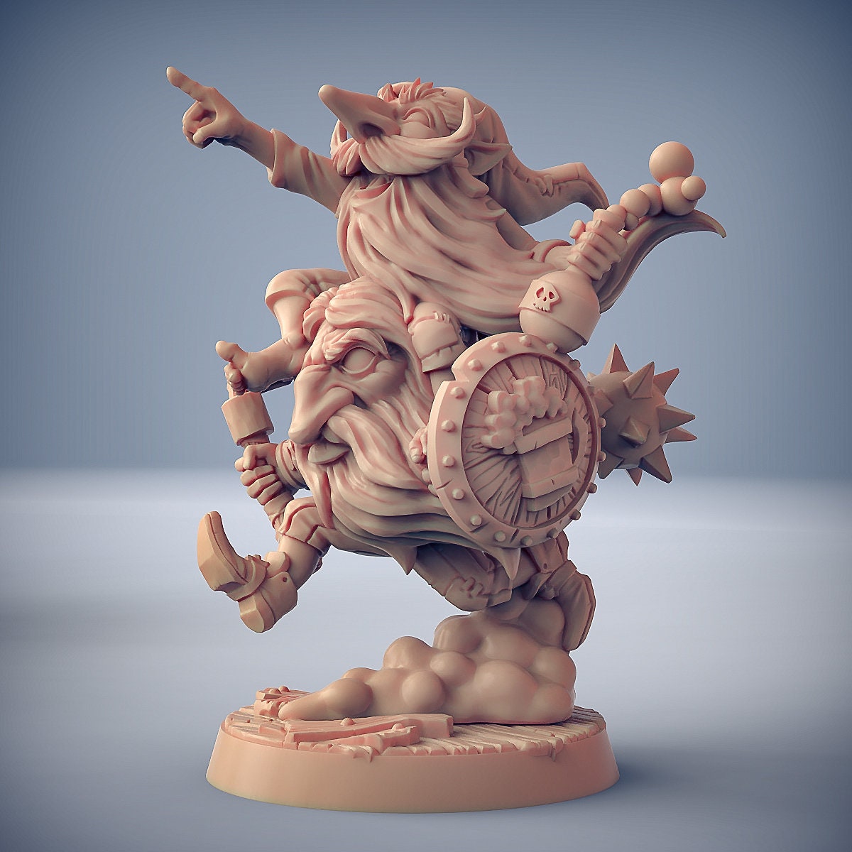 Gnish Gnosh | Gnomes | Medium | 32mm Scale | Medium | Artisan Guild