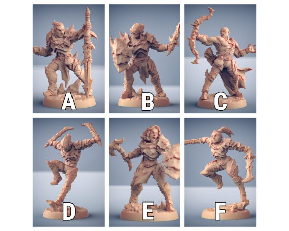 Scourgeland Survivors | Medium | 32mm | Artisan Guild | Scourgeland Survivors