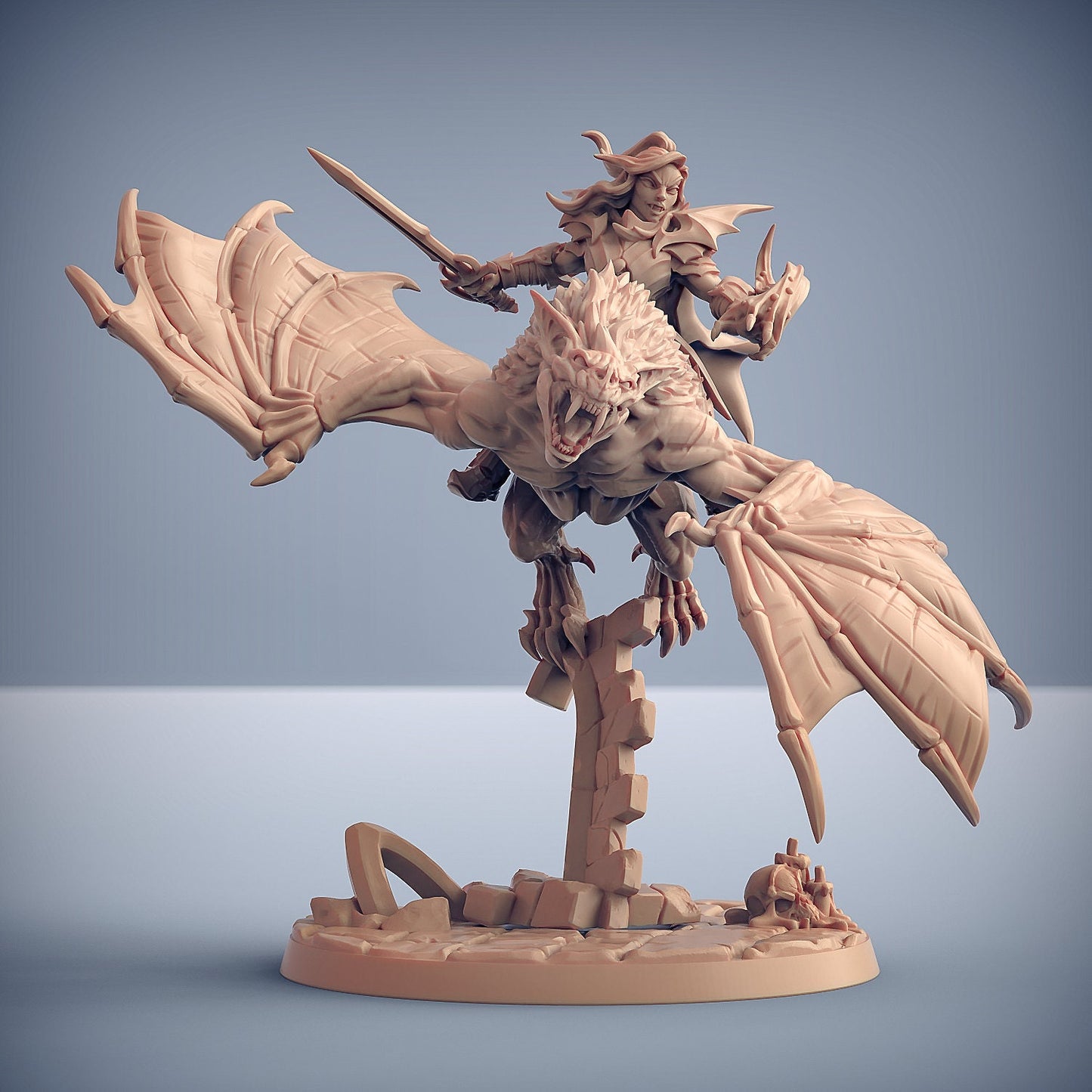 Bloodfiend Riders | 32mm Scale | Large | The Bloodhunt | Artisan Guild
