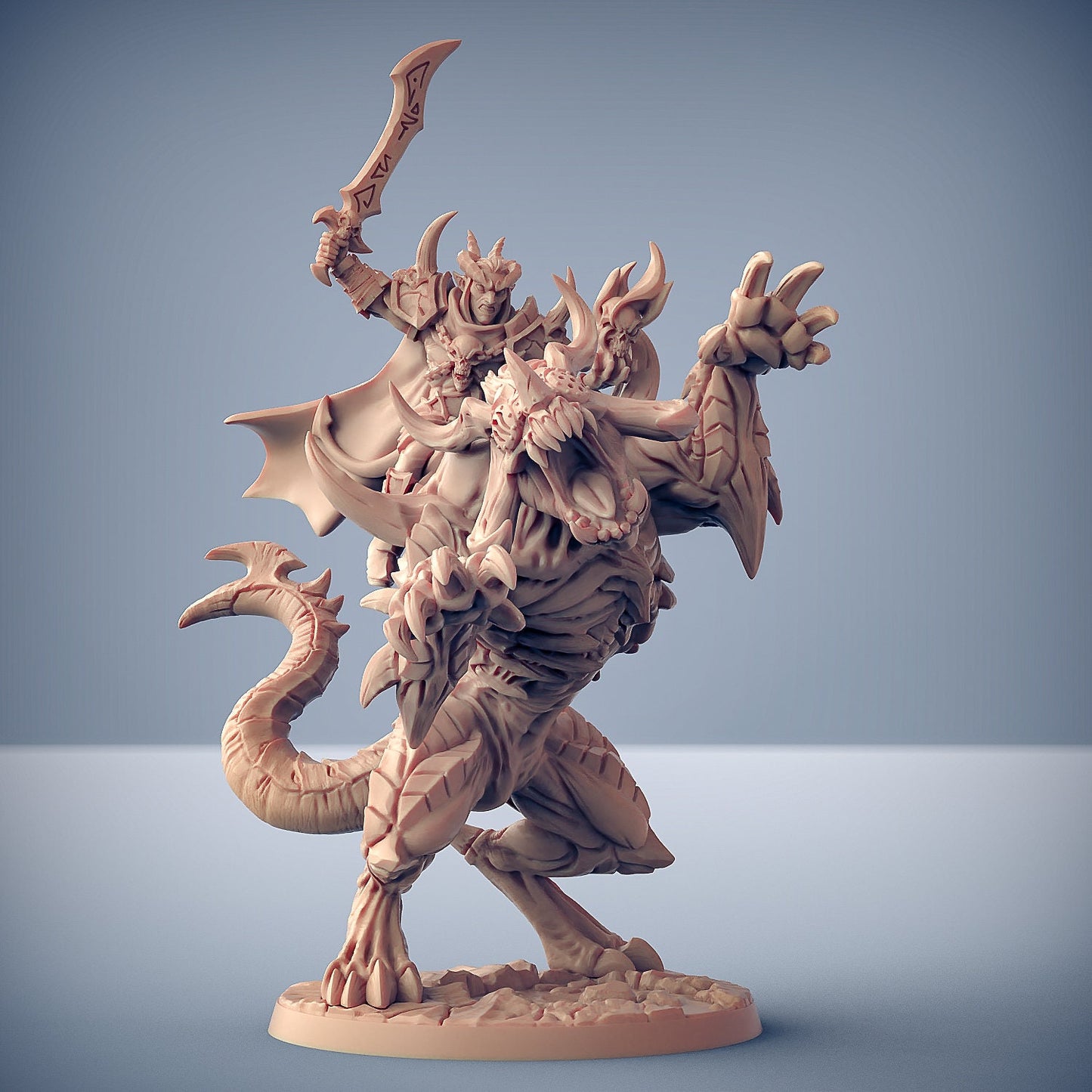 Ildamos on Infernal Mount | Huge | 32mm | Artisan Guild | Abyss Demons