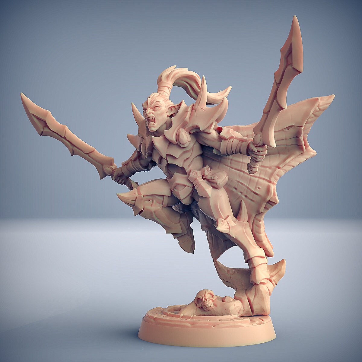 Khaladas | Dark Elf Warrior | 3 Options | Medium | 32mm | Artisan Guild | Ashen Alfar Inquisitors