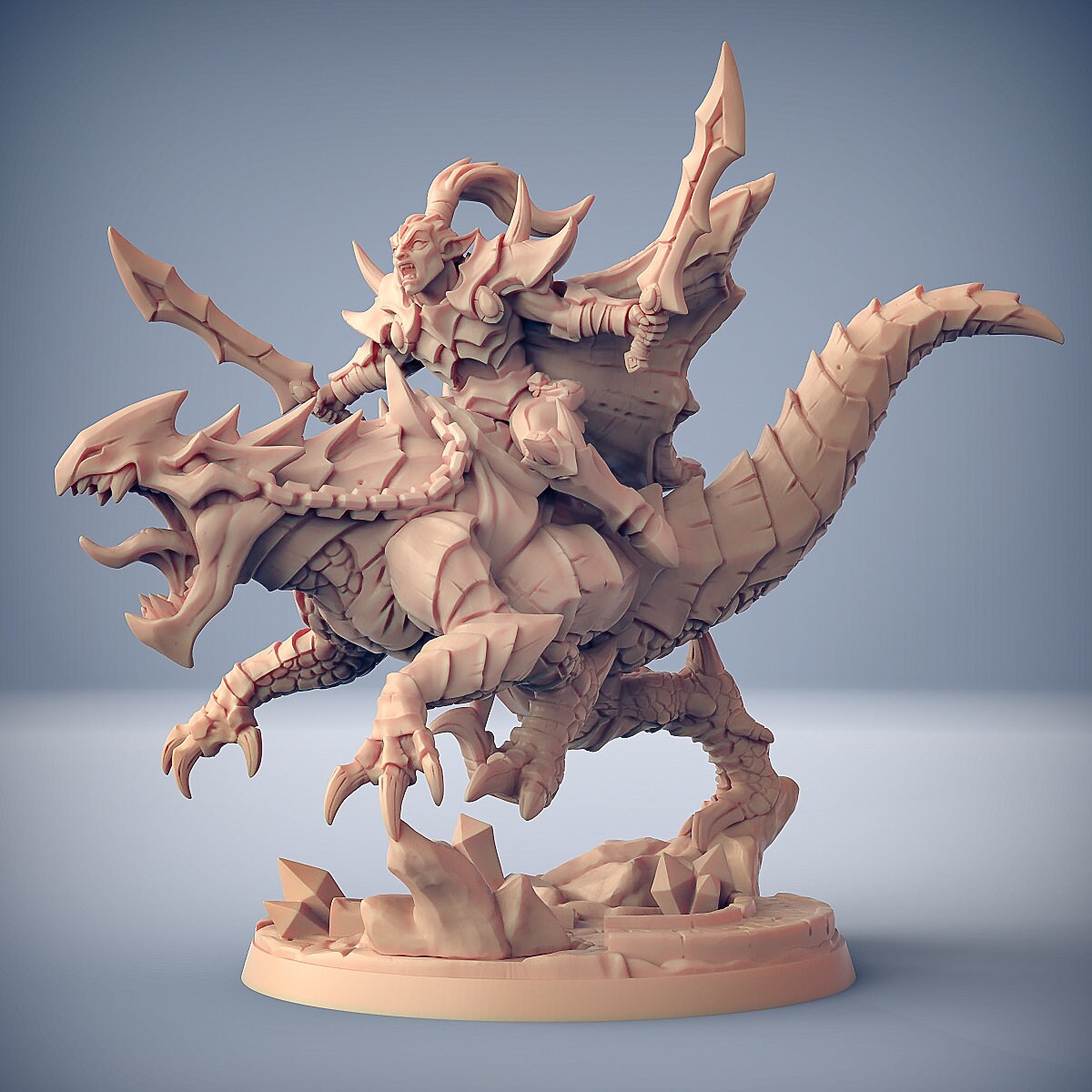 Khaladas | Dark Elf Warrior | 3 Options | Medium | 32mm | Artisan Guild | Ashen Alfar Inquisitors
