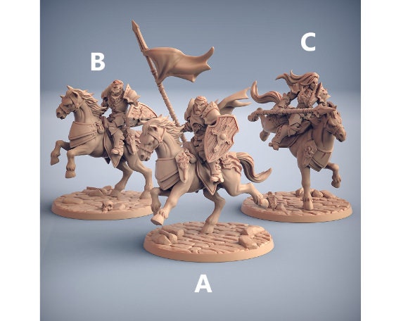 Fighters Guild Riders | Large | 32mm | Artisan Guild | Fighters Guild