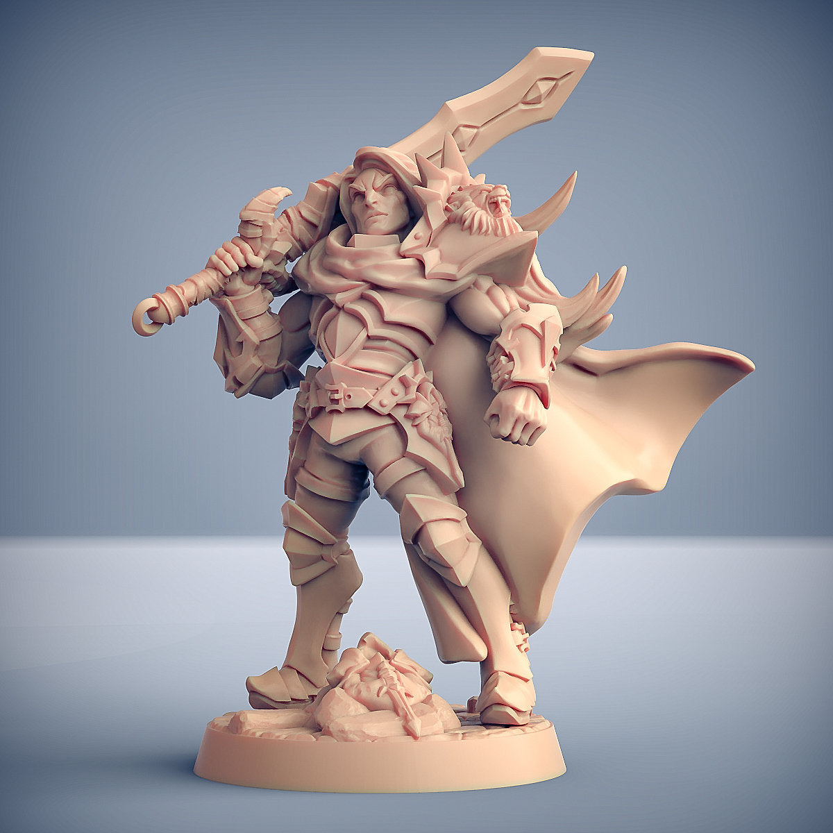 Sigfrido Dragonbane | 2 Variations | Medium | 32mm | Artisan Guild | Fighters Guild