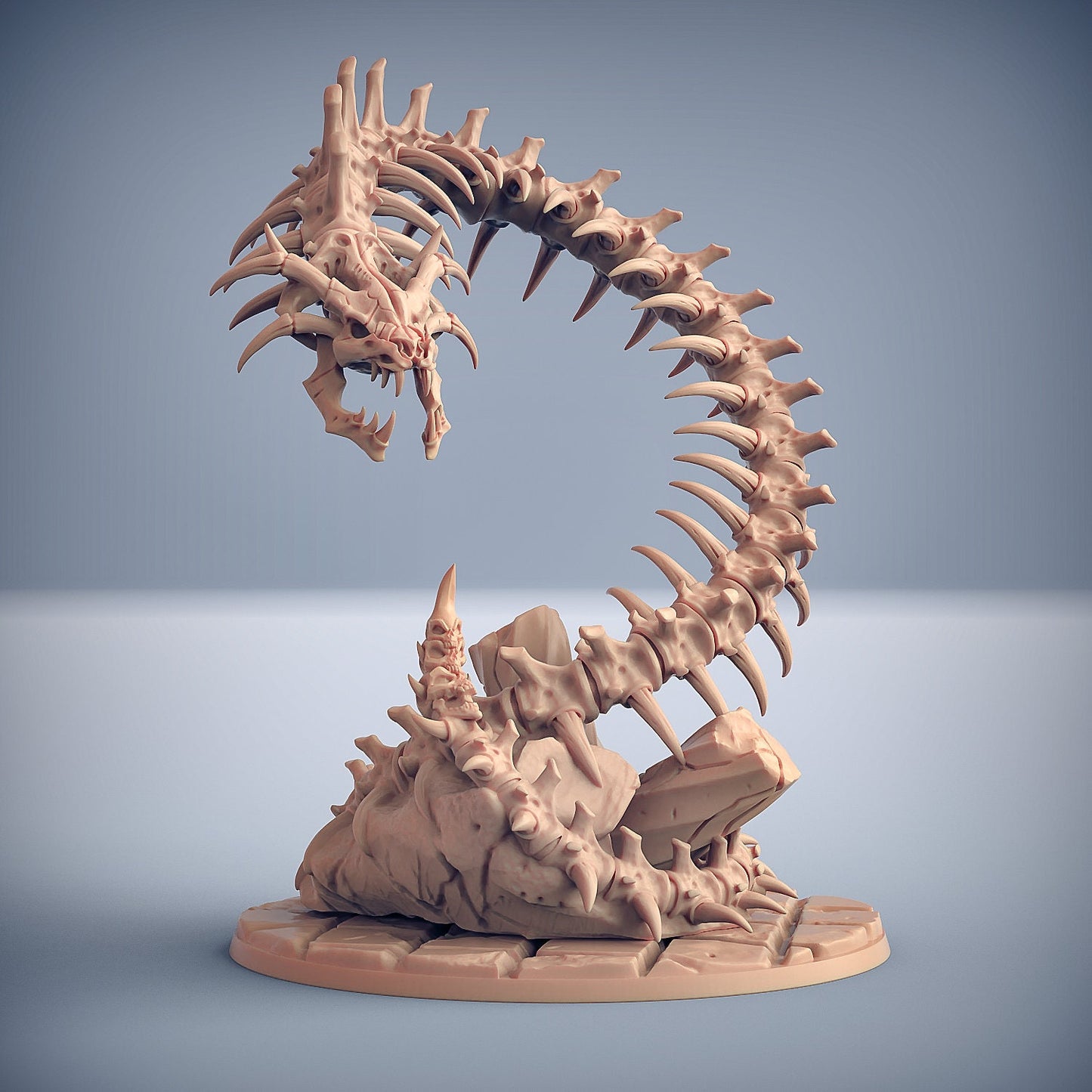 Skullnagaa | Yuan-Ti | Huge | 100mm Base | Artisan Guild | Maneater Nagarots