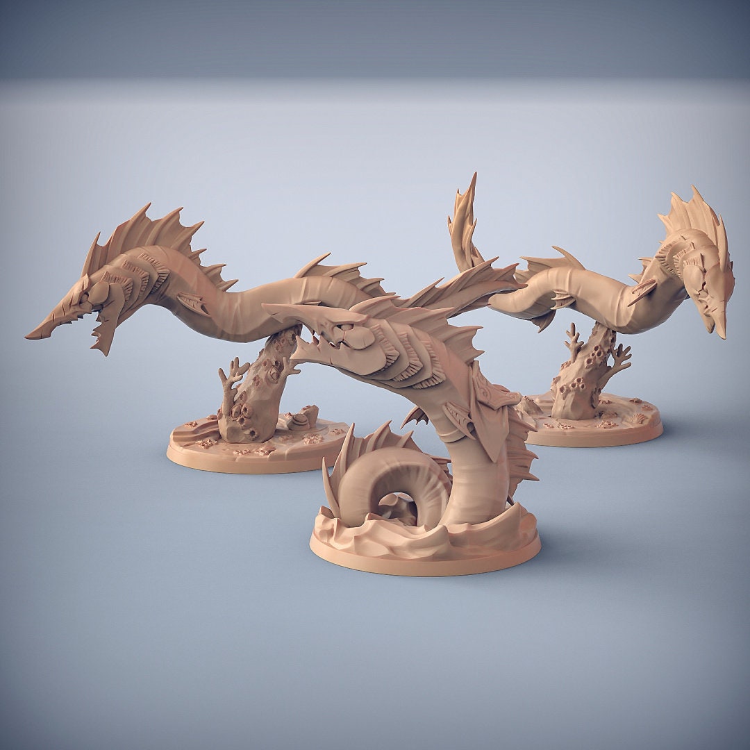 Swordeel Riders | Large | 32mm | Sunken Kingdom | Artisan Guild