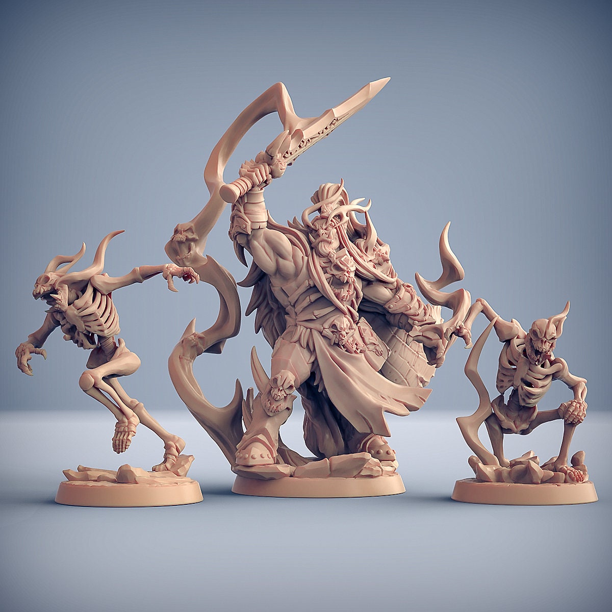 Kentargh Grotar | Orc Shaman | 50mm Base | Frostmetal Clan | Artisan Guild