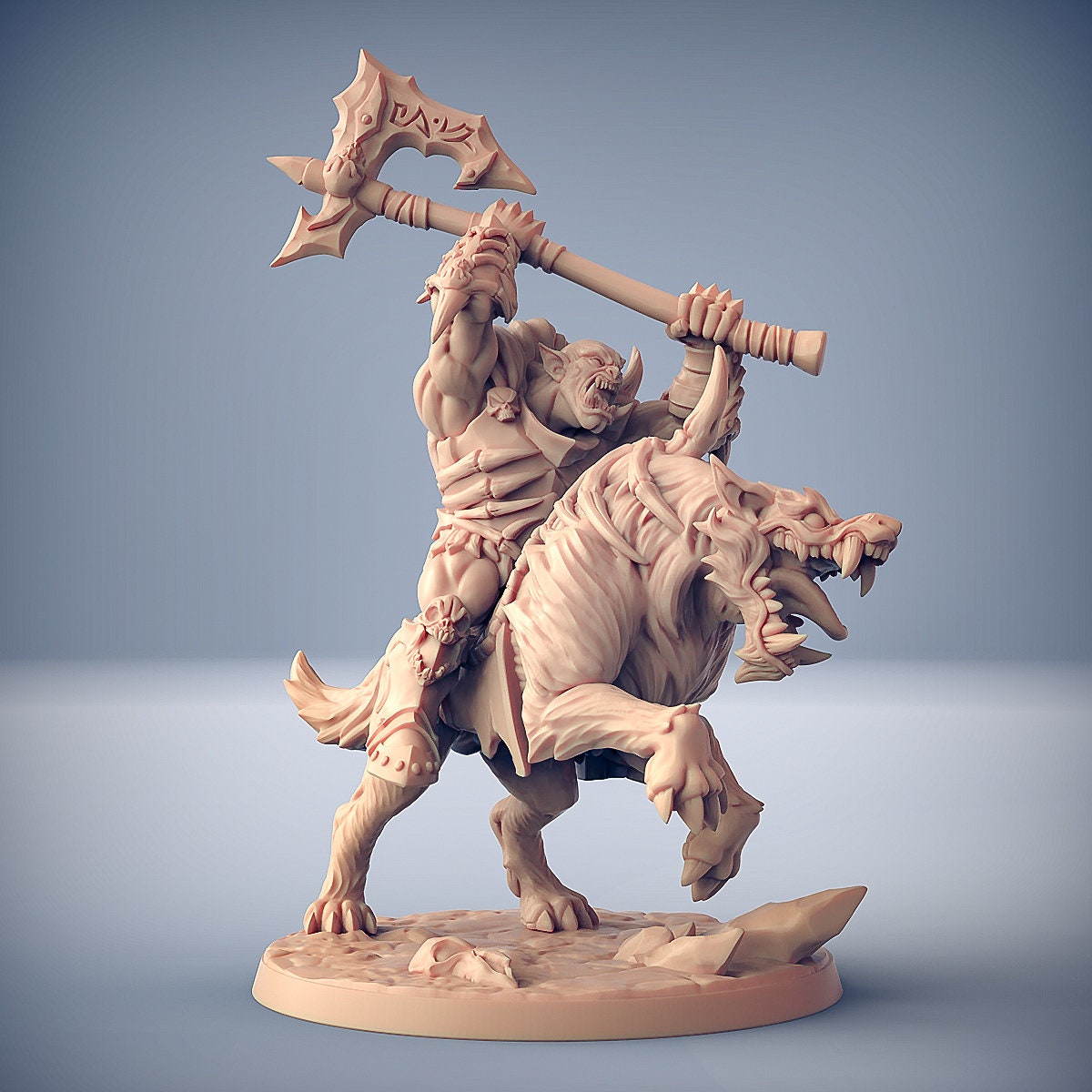 Worg Riders | Large | 32mm | Frostmetal Clan | Artisan Guild