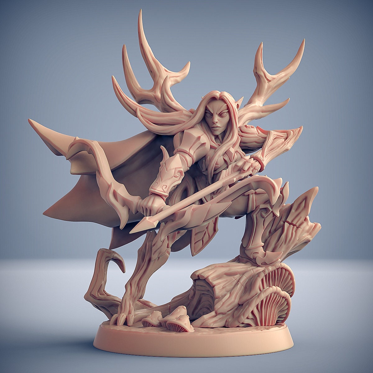 Feralia the Stag | Medium | 32mm | Sylvan Knights | Artisan Guild