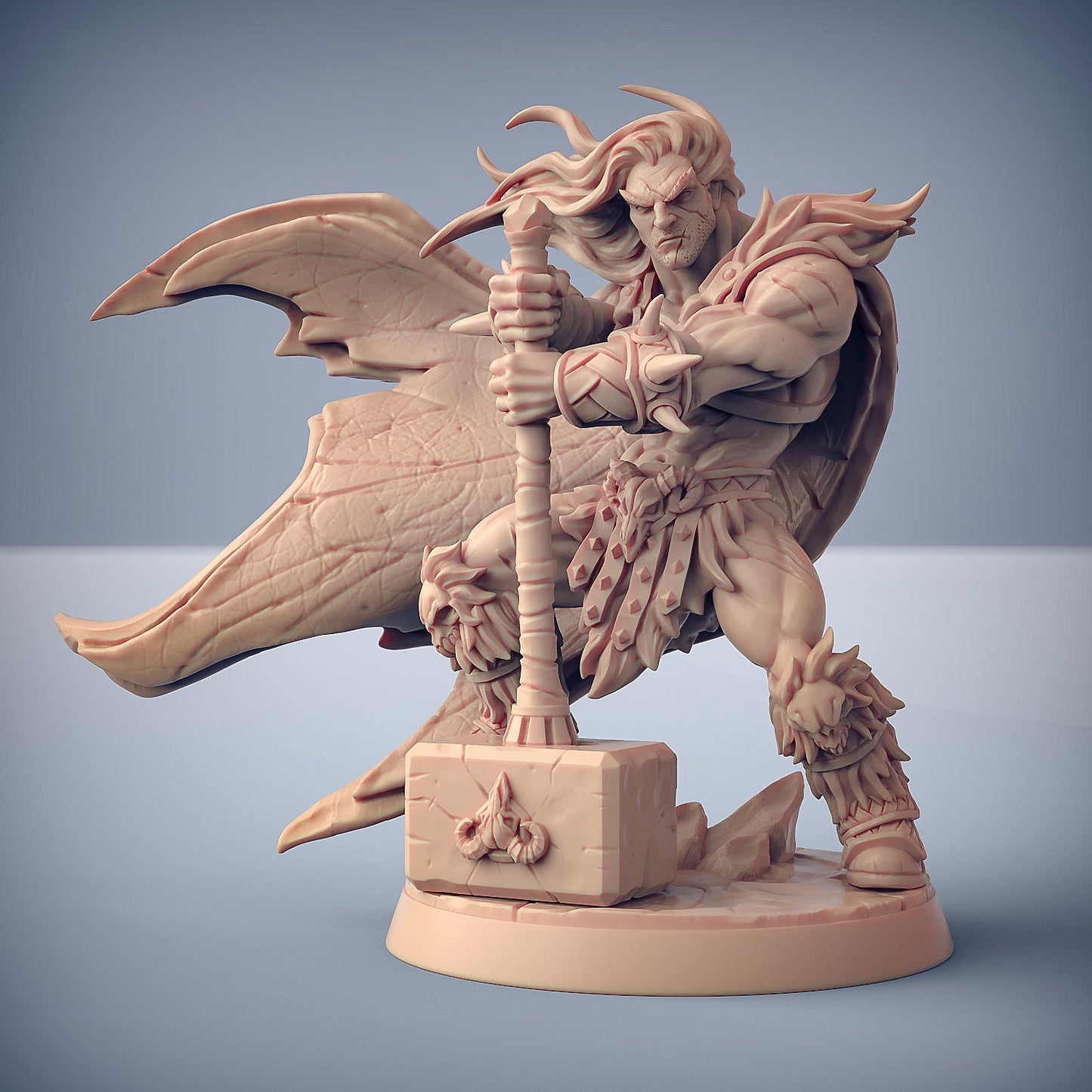 Krommir | 32mm Scale | Medium | Dragonpeak Barbarians | Artisan Guild
