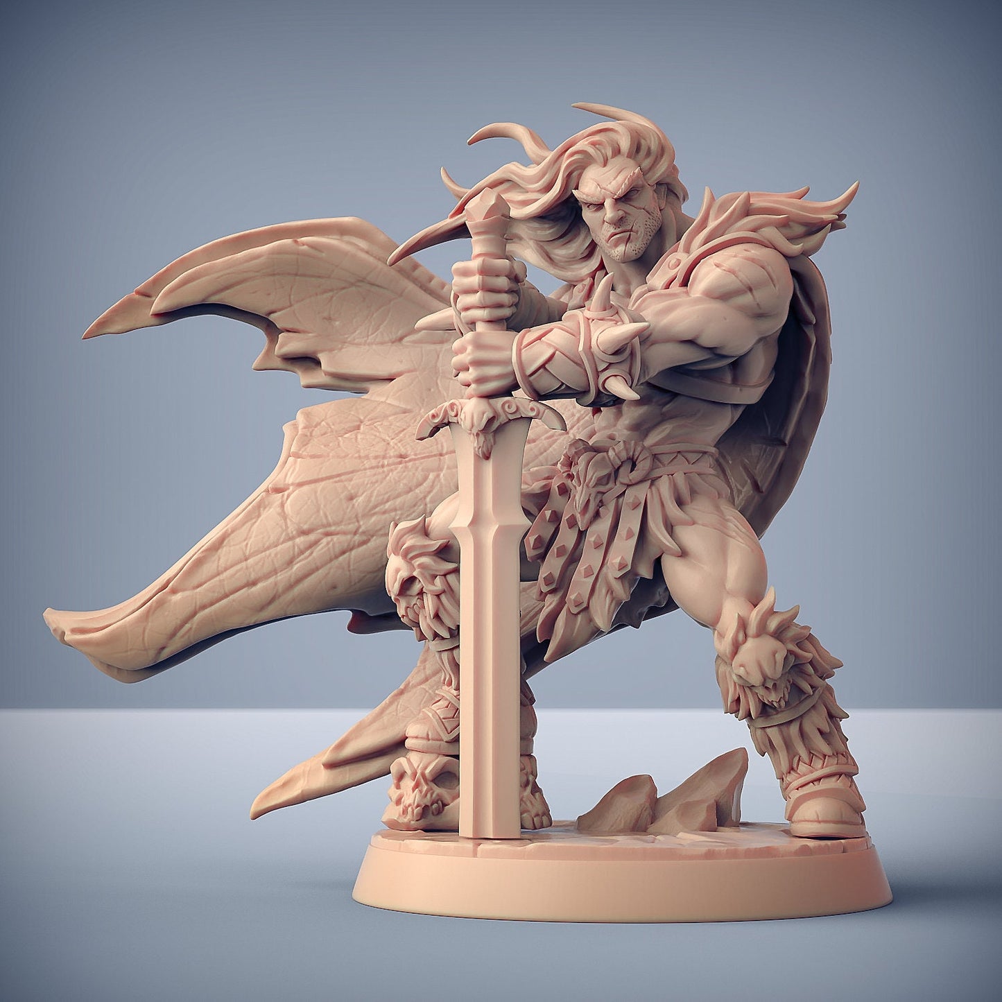 Krommir | 32mm Scale | Medium | Dragonpeak Barbarians | Artisan Guild