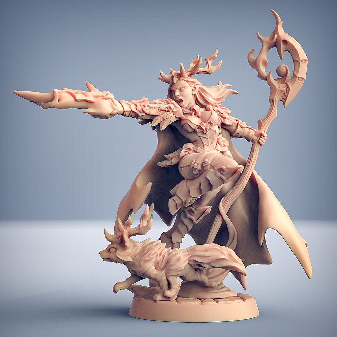 Vulpeana Whitebranch | Medium | 32mm Scale | Eye of Tialevor | Artisan Guild
