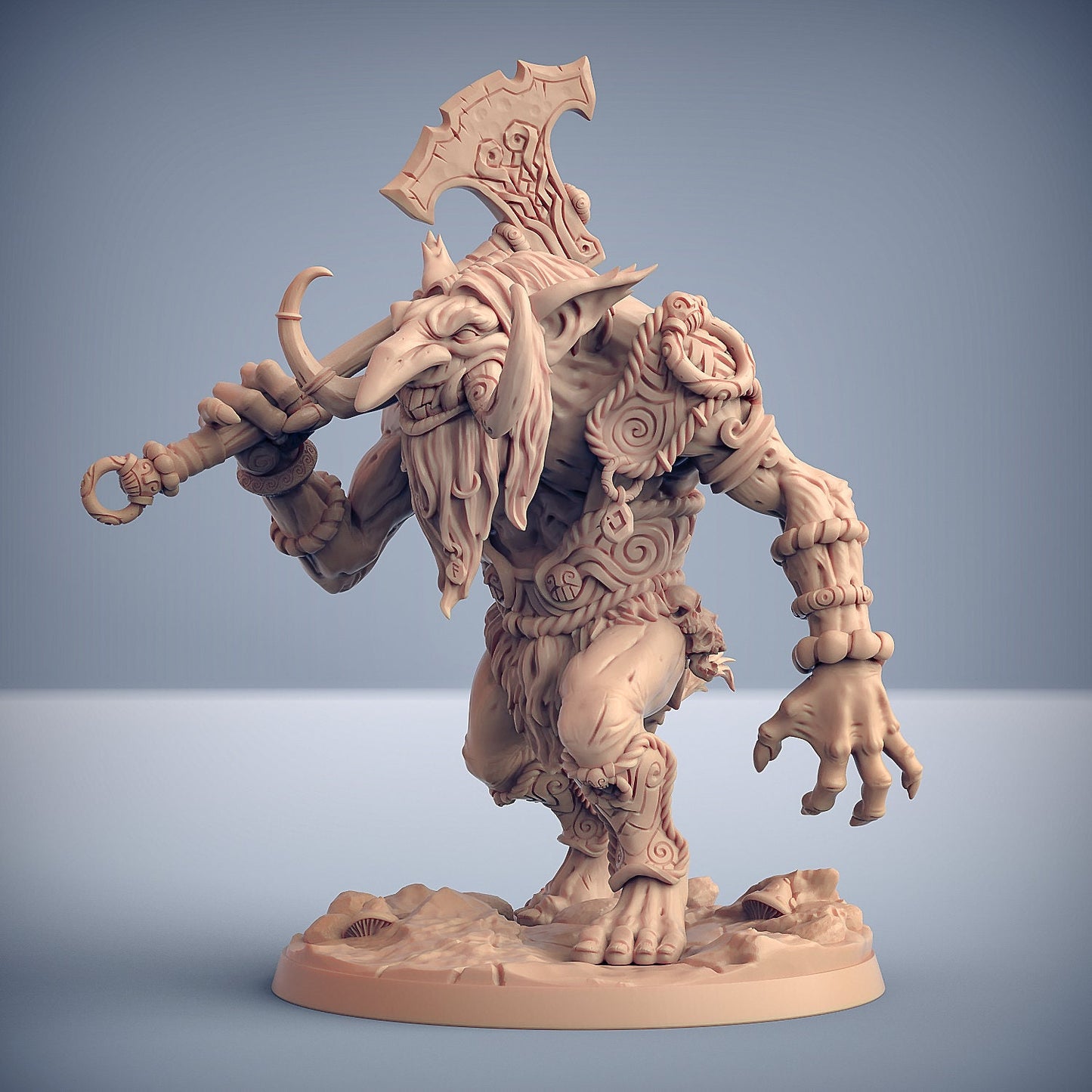Svartwood Troll Hunters | 32mm Scale | 50mm Base | Artisan Guild | Svartwood Trolls