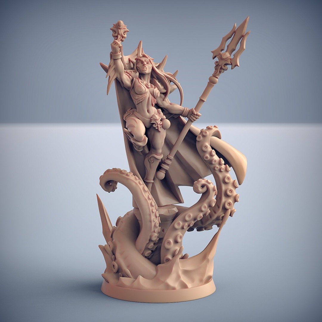 Alyssa Priestess of Holmuran | Medium | 32mm Scale | Sunken Kingdoms | Artisan Guild