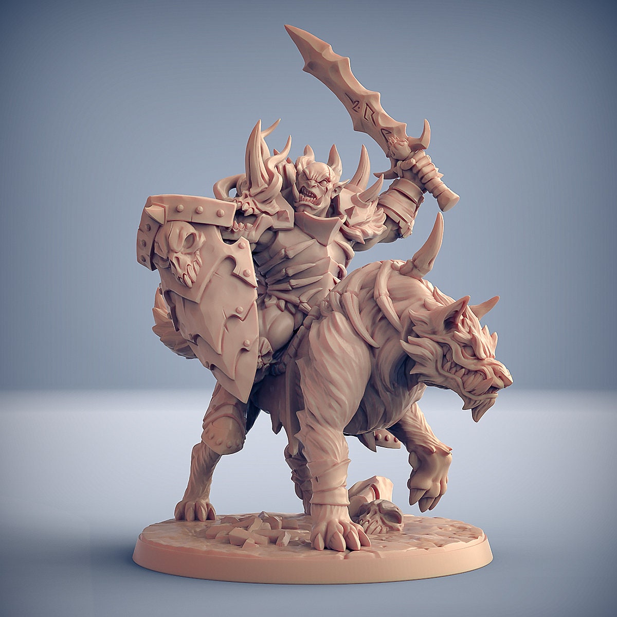 Worg Riders | Large | 32mm | Frostmetal Clan | Artisan Guild