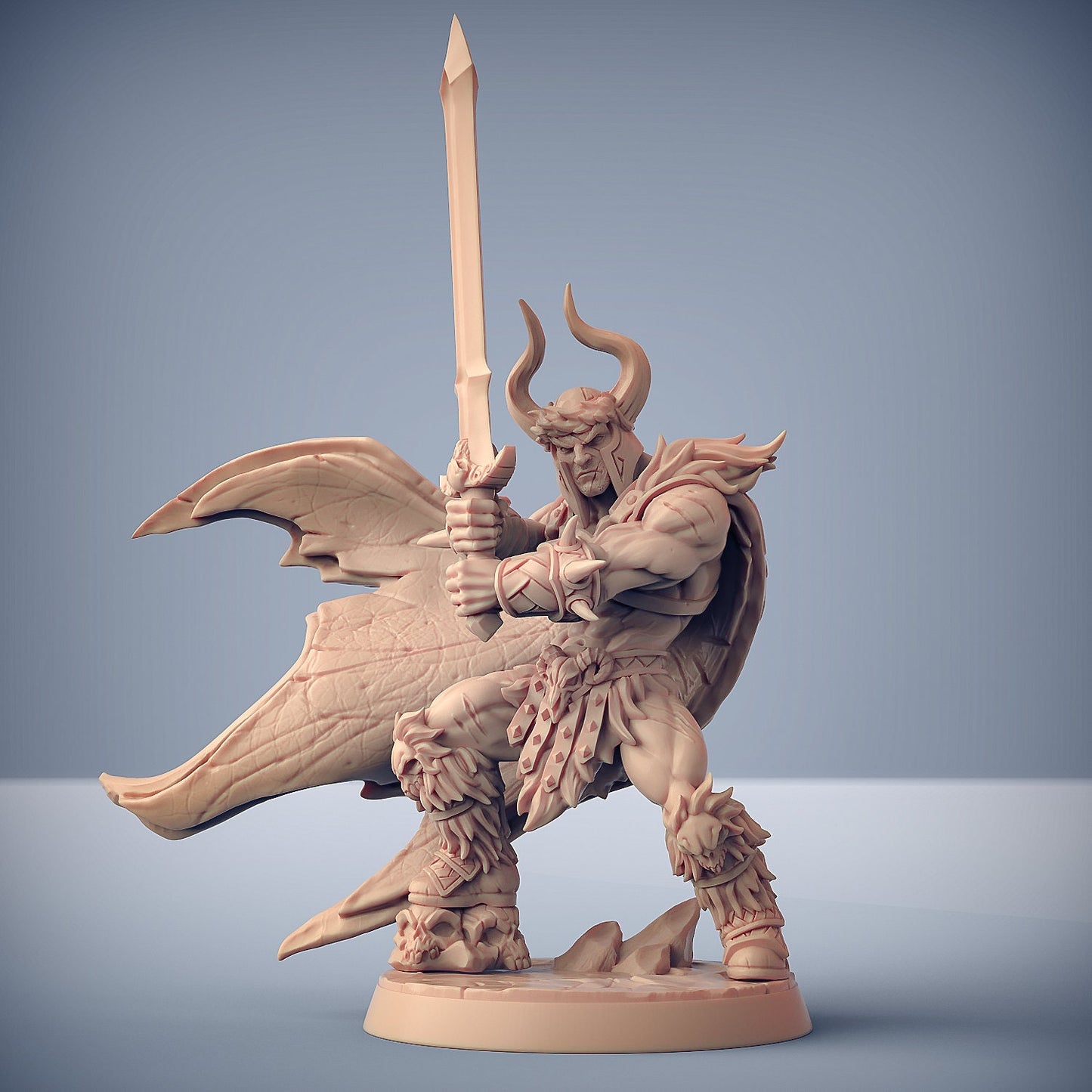 Krommir | 32mm Scale | Medium | Dragonpeak Barbarians | Artisan Guild