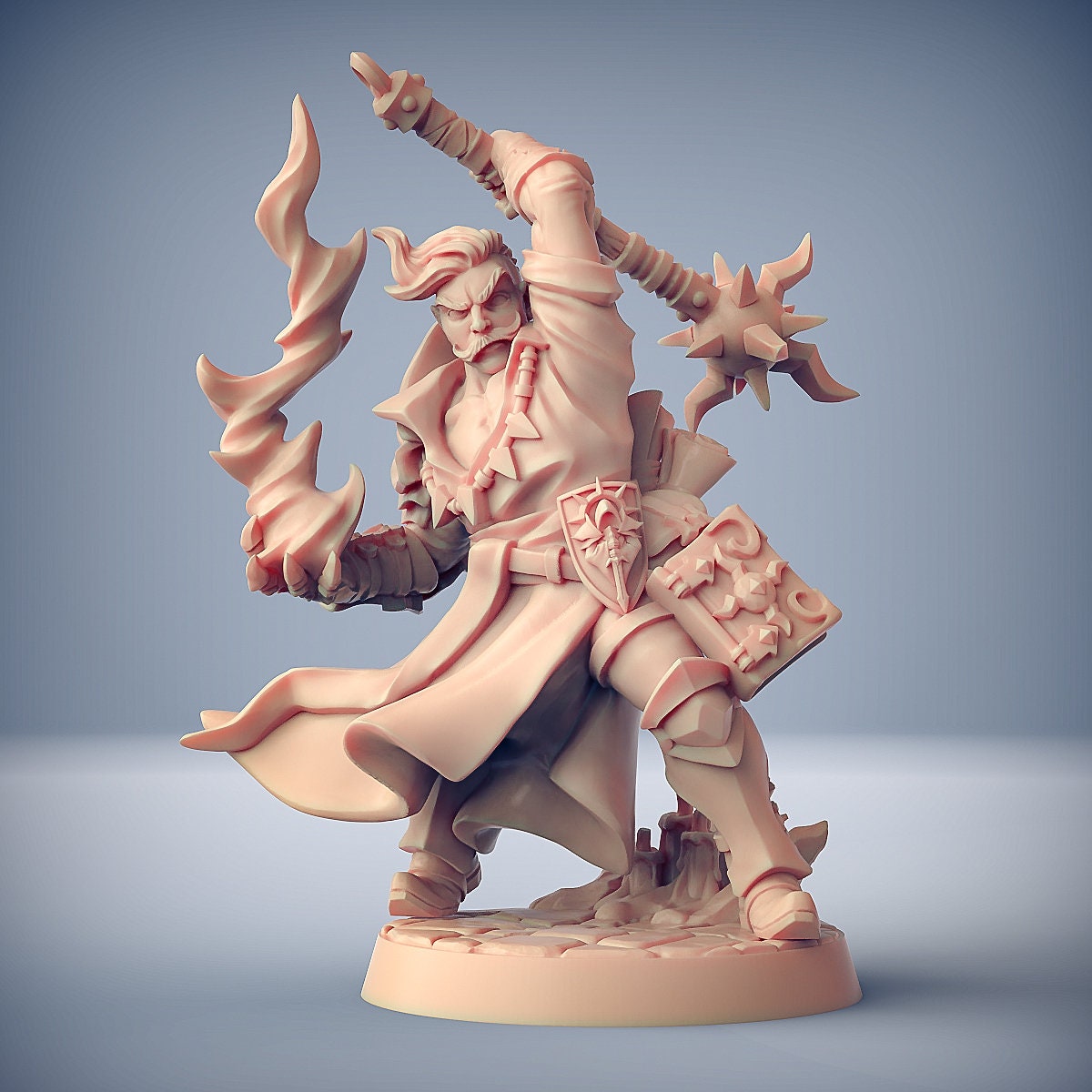 Marko | Sol Justicar | Medium | 32mm Scale | Eye of Tialevor | Artisan Guild