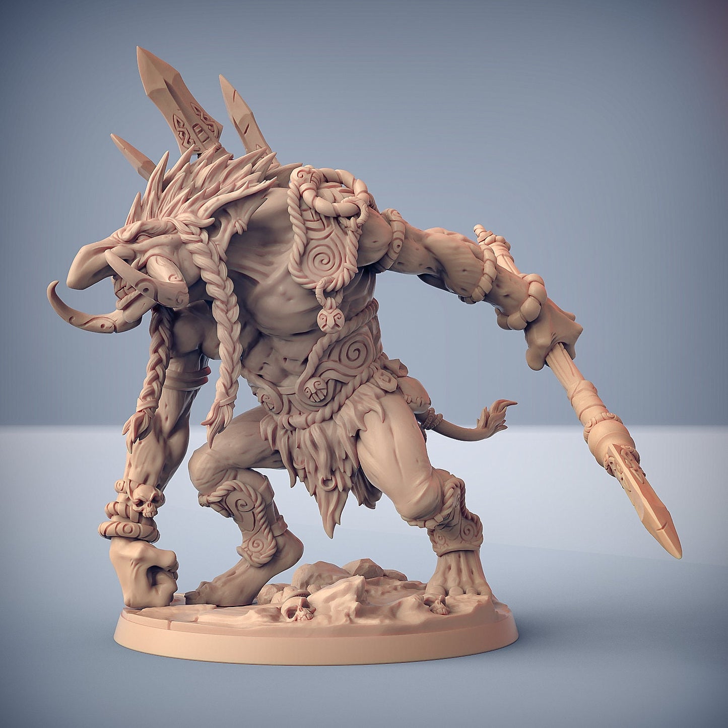 Svartwood Troll Hunters | 32mm Scale | 50mm Base | Artisan Guild | Svartwood Trolls