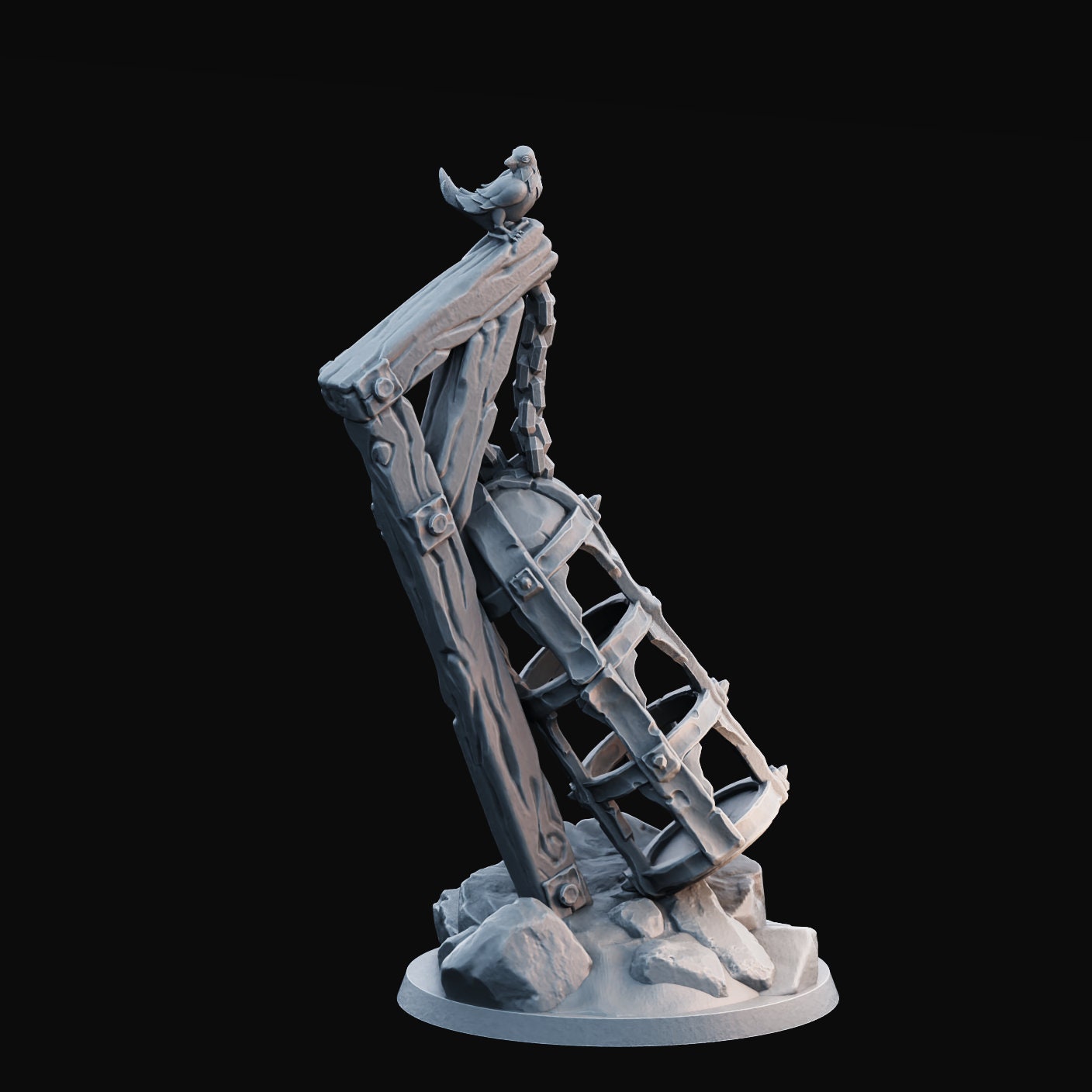 Cages | Large | 42mm Base | Arbiter Miniatures | Legions of the Undead 2
